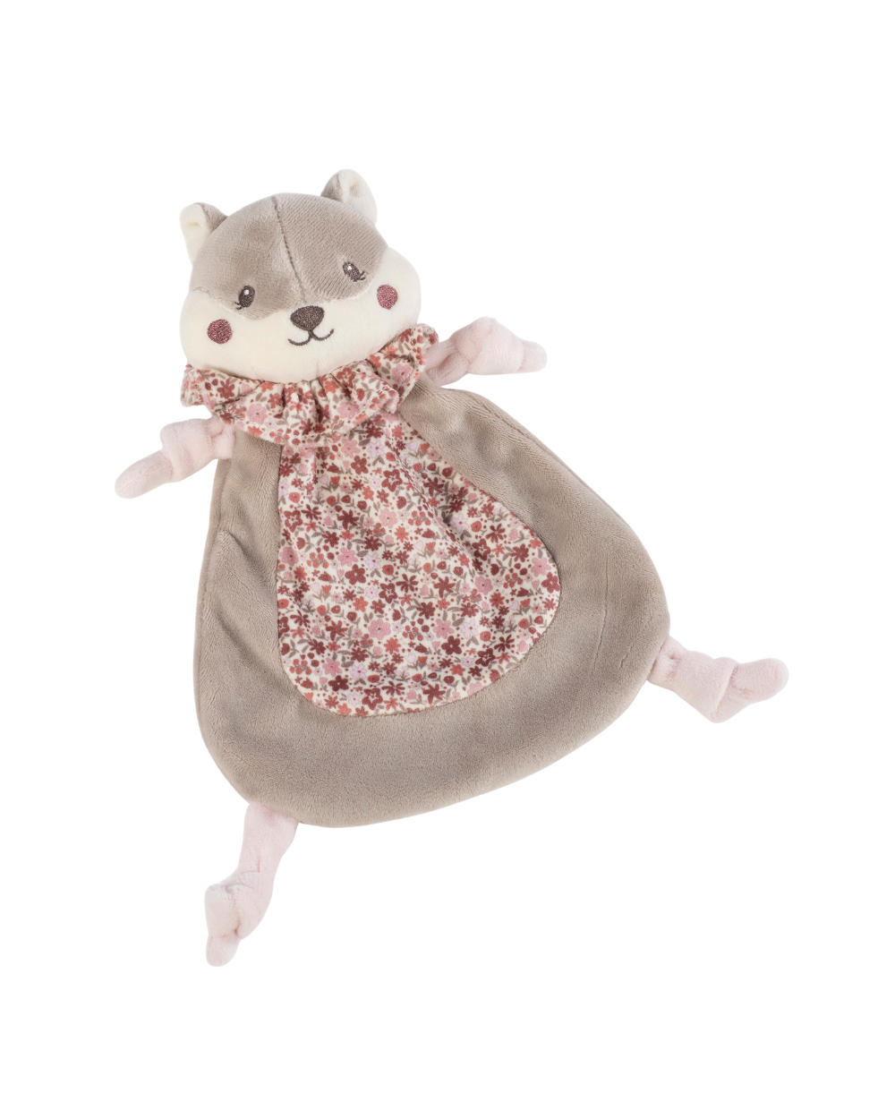 Doudou Esquilo Cherry Flowers