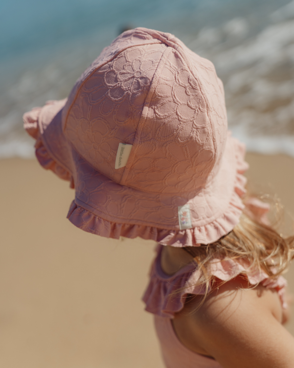 Chapéu de Banho Dreamy Pink Rose