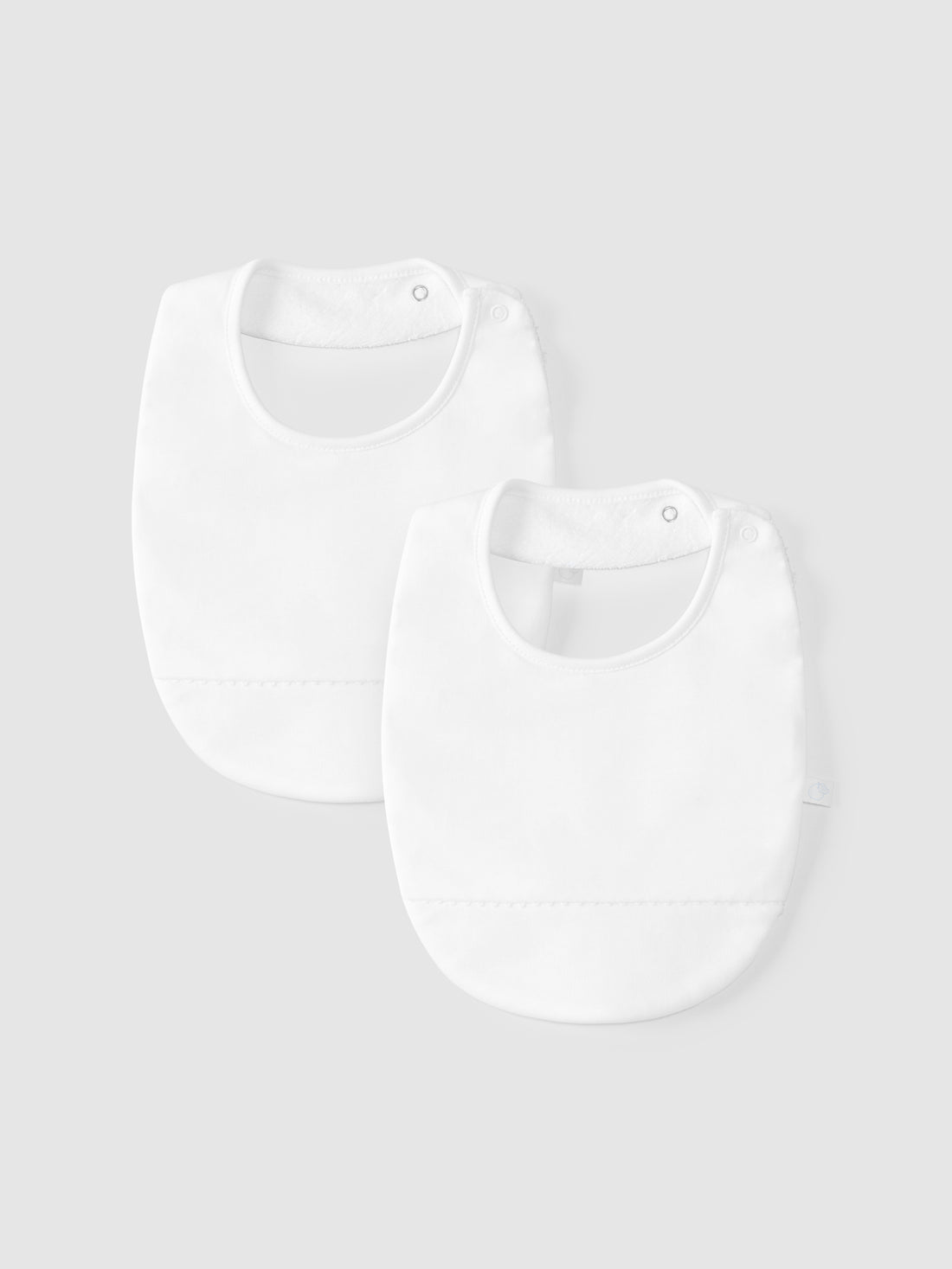 Pack de dois babetes lisos