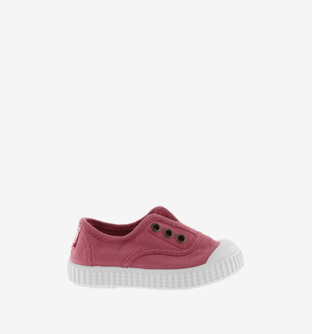 Baskets en toile élastique
