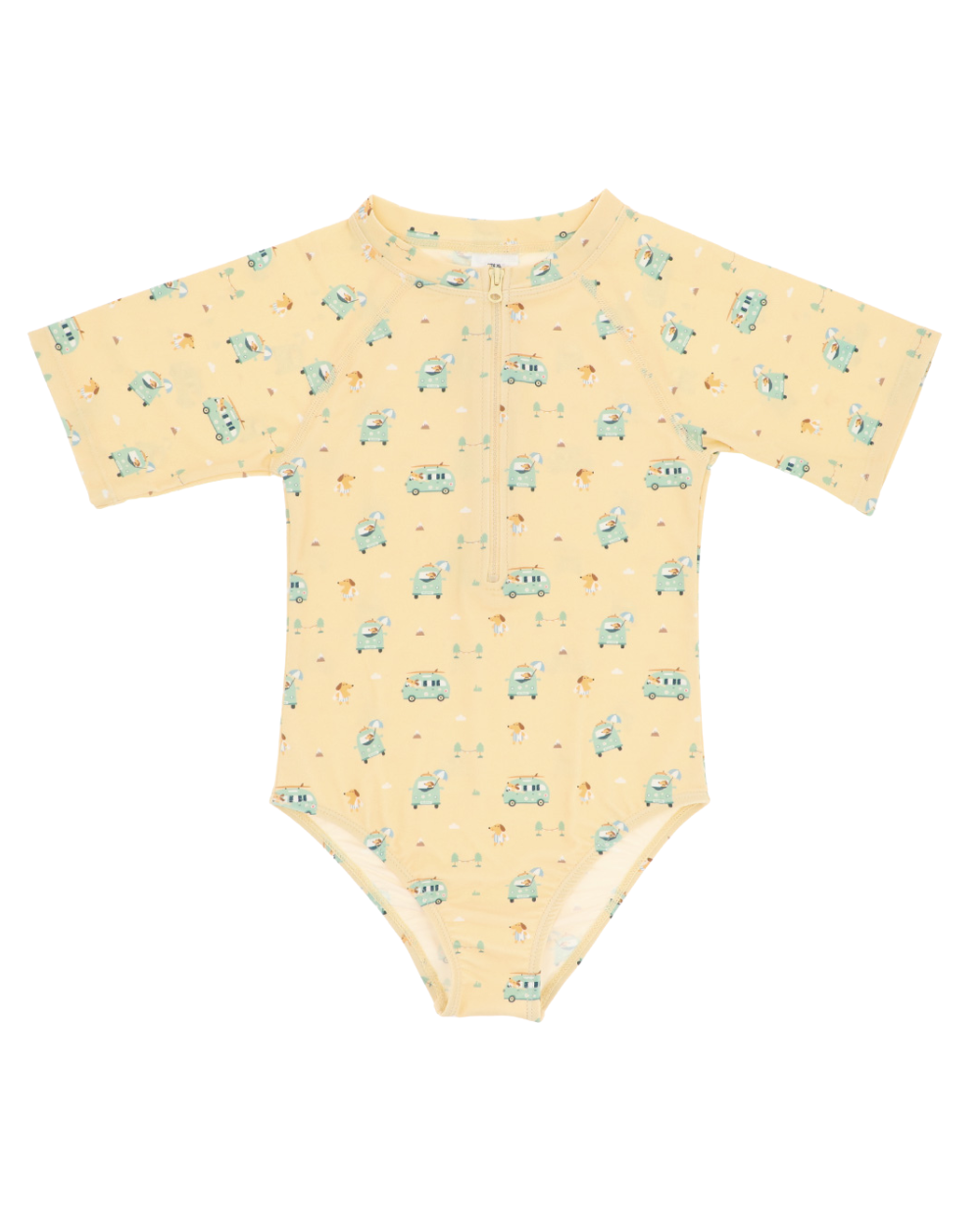 Zippered Swimsuit