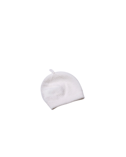 Gorro Tricotado em Lã Merino e Caxemira