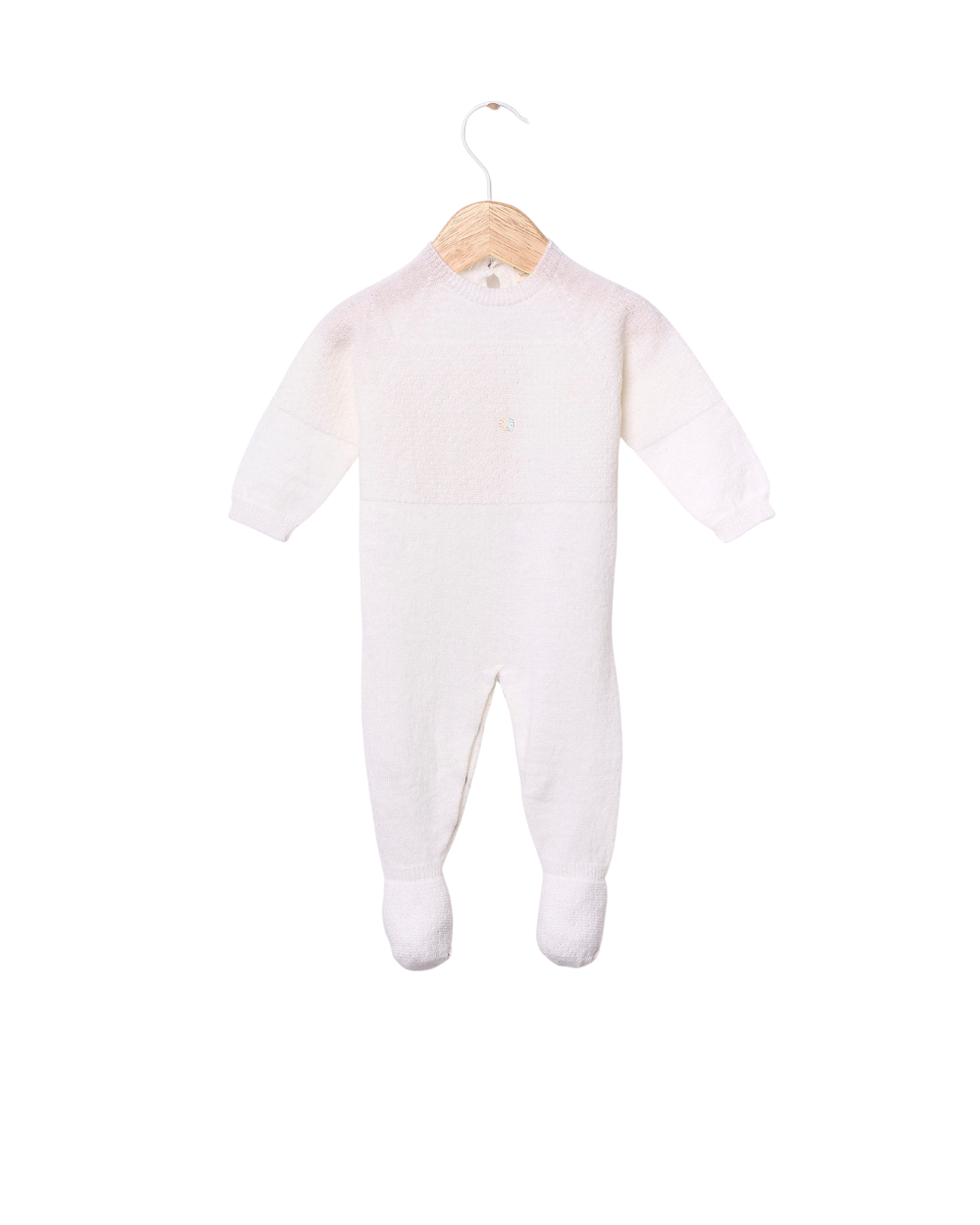 Babygrow Tricotado em Lã Merino e Caxemira