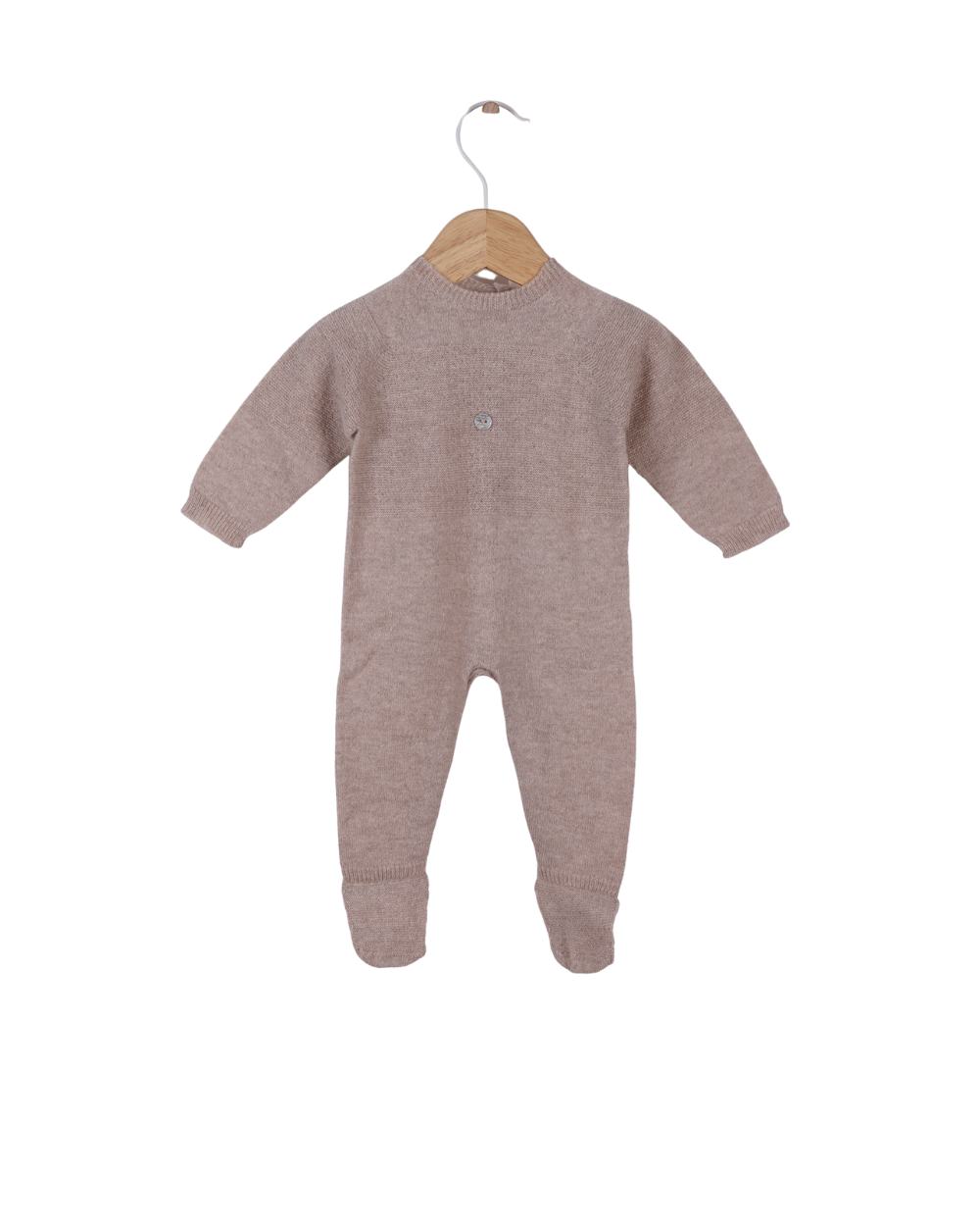 Babygrow Tricotado em Lã Merino e Caxemira