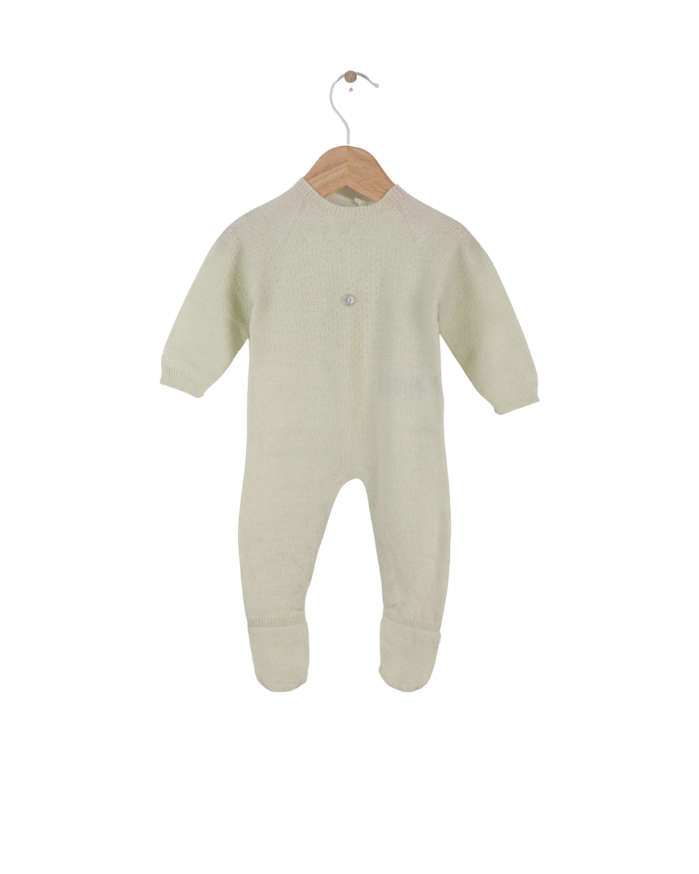Babygrow Tricotado em Lã Merino e Caxemira