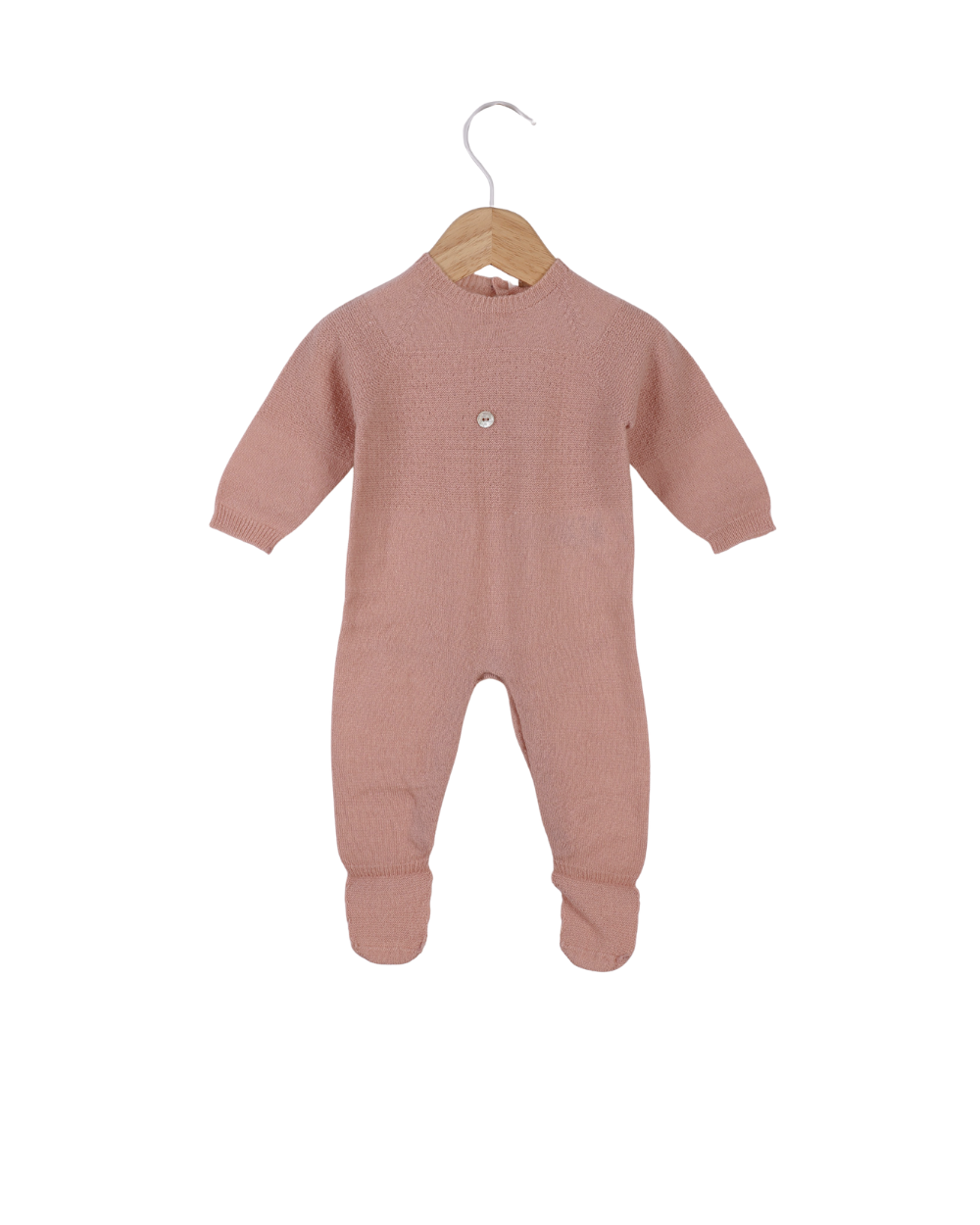 Babygrow Tricotado em Lã Merino e Caxemira