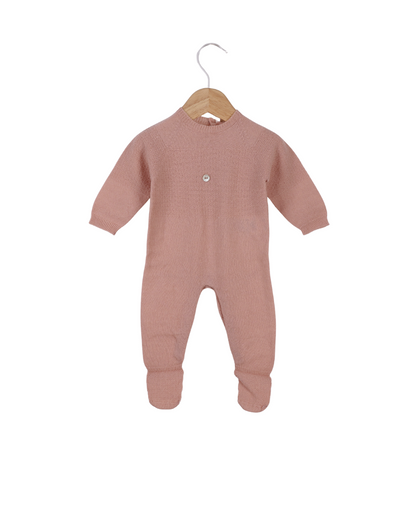 Babygrow Tricotado em Lã Merino e Caxemira