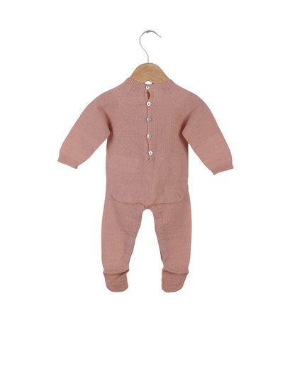 Babygrow Tricotado em Lã Merino e Caxemira