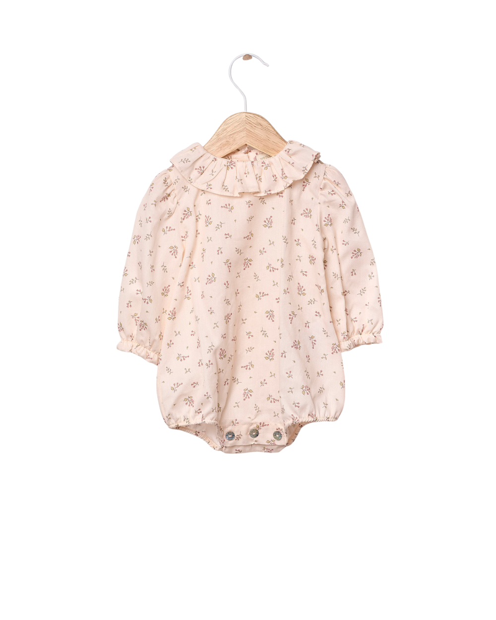 Body Blusa Florido em Algodão Orgânico