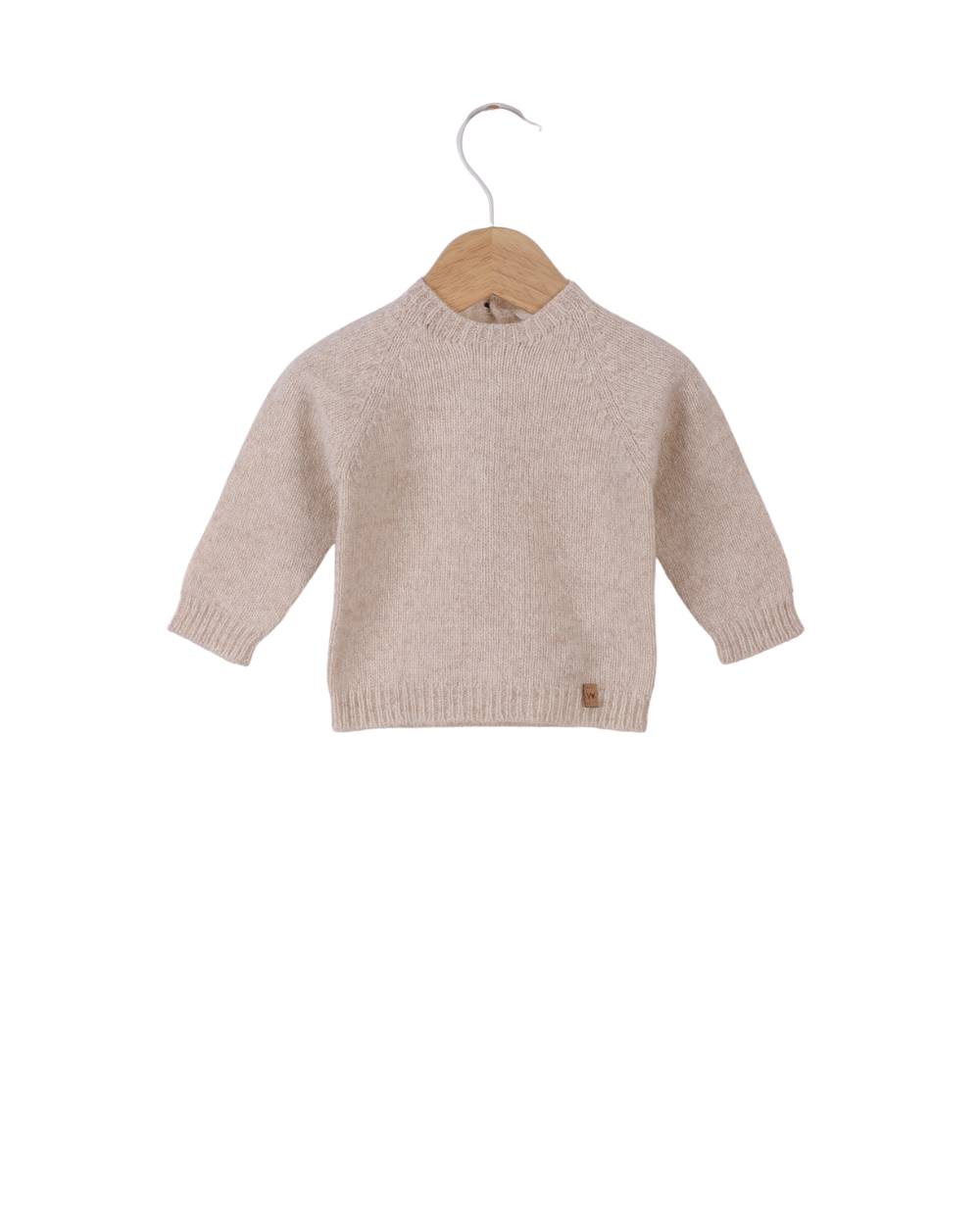 Pull tricoté en laine mérinos