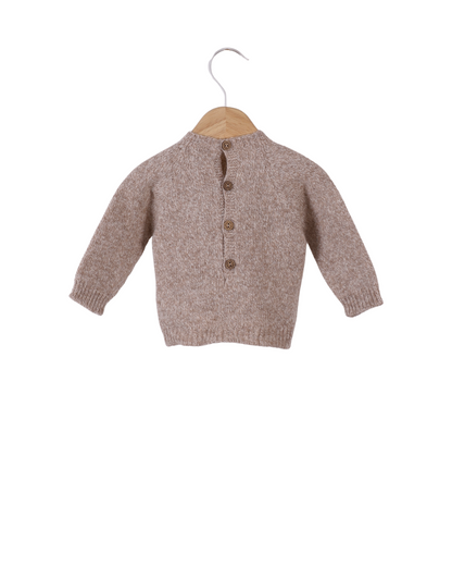Camisola Tricotada em Lã Merino