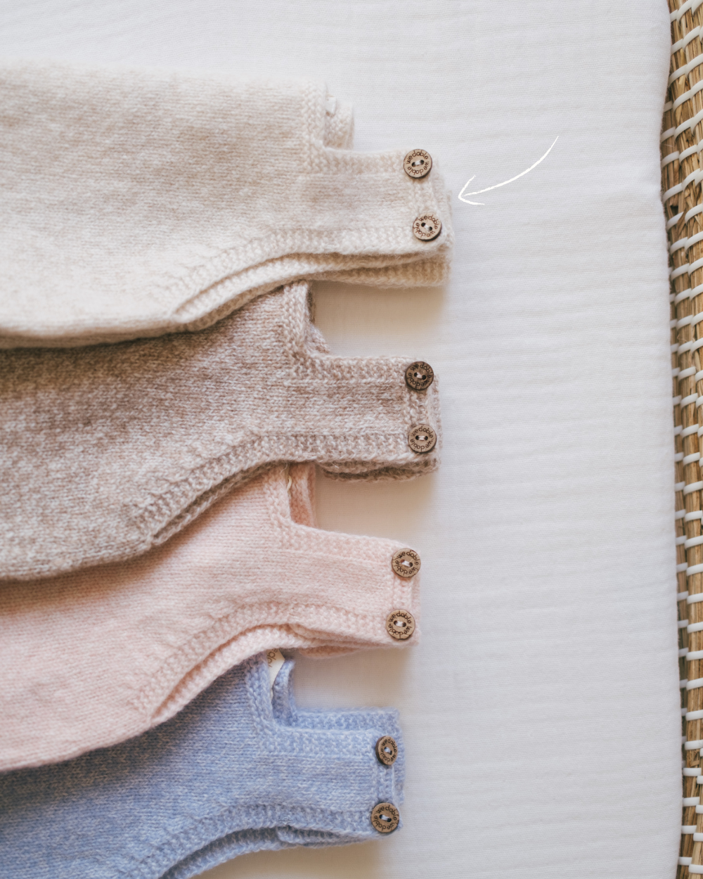 Knitted Merino Wool Dungarees