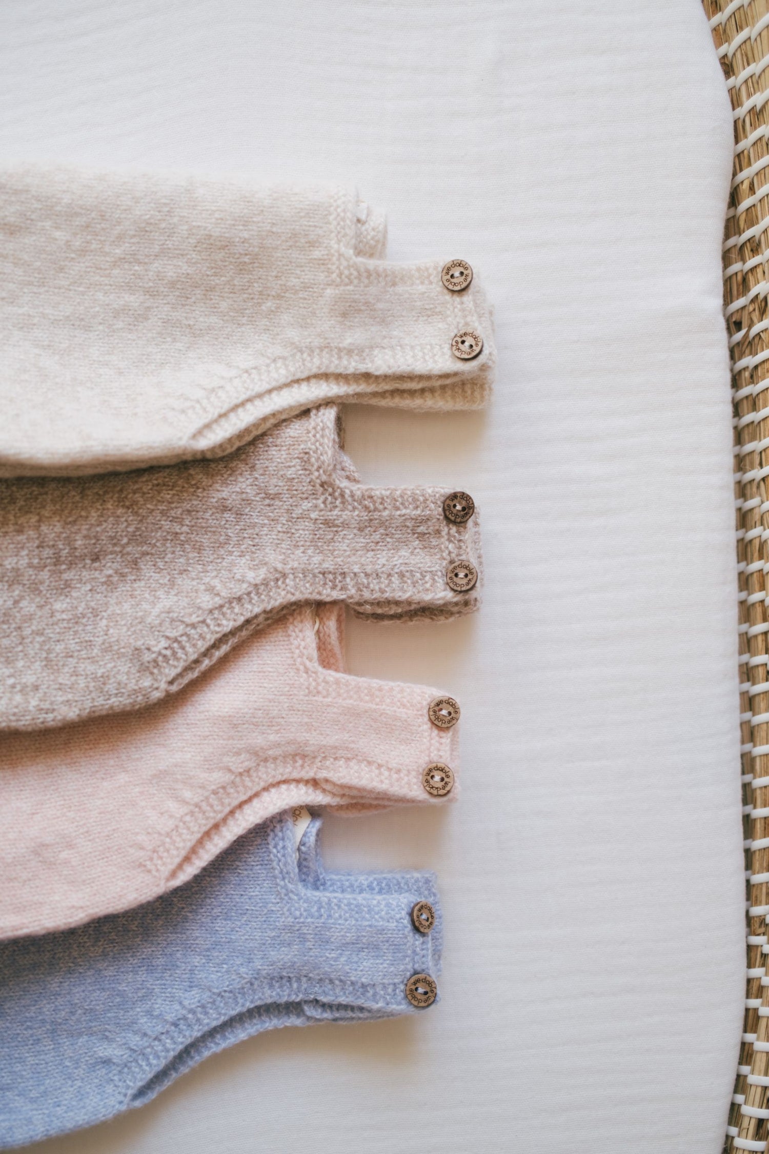 Knitted Merino Wool Dungarees