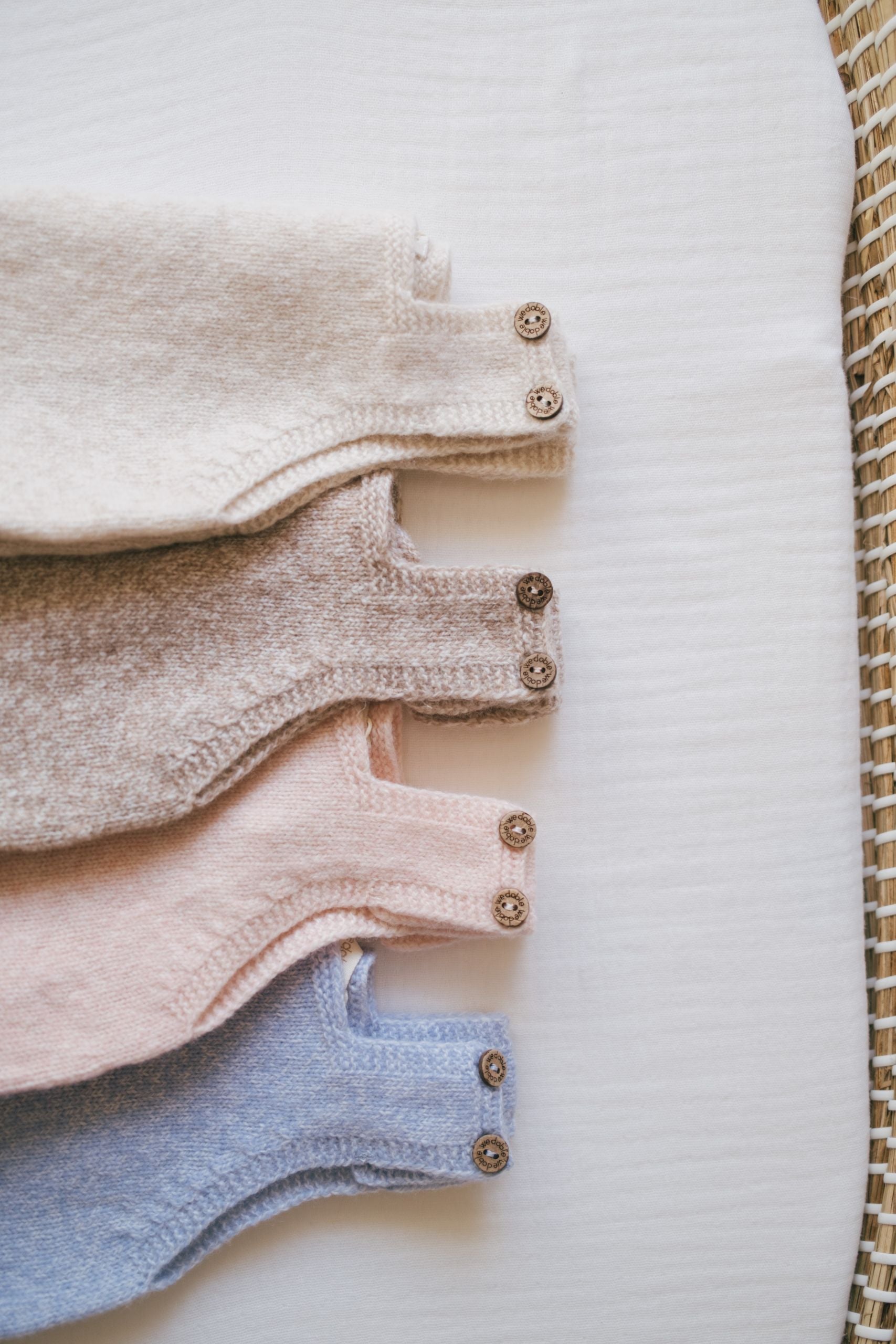 Knitted Merino Wool Dungarees