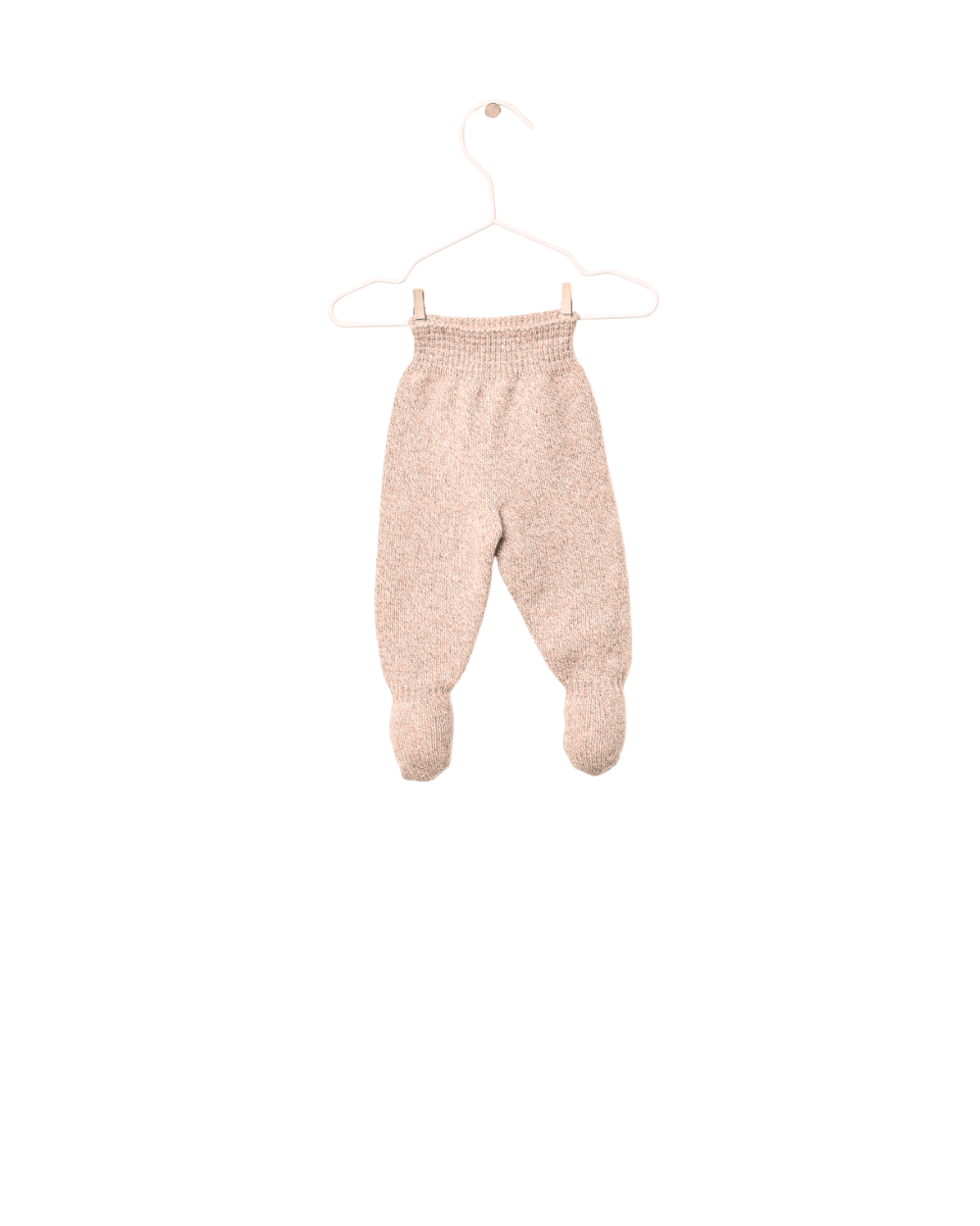 Pantalon à pieds tricoté