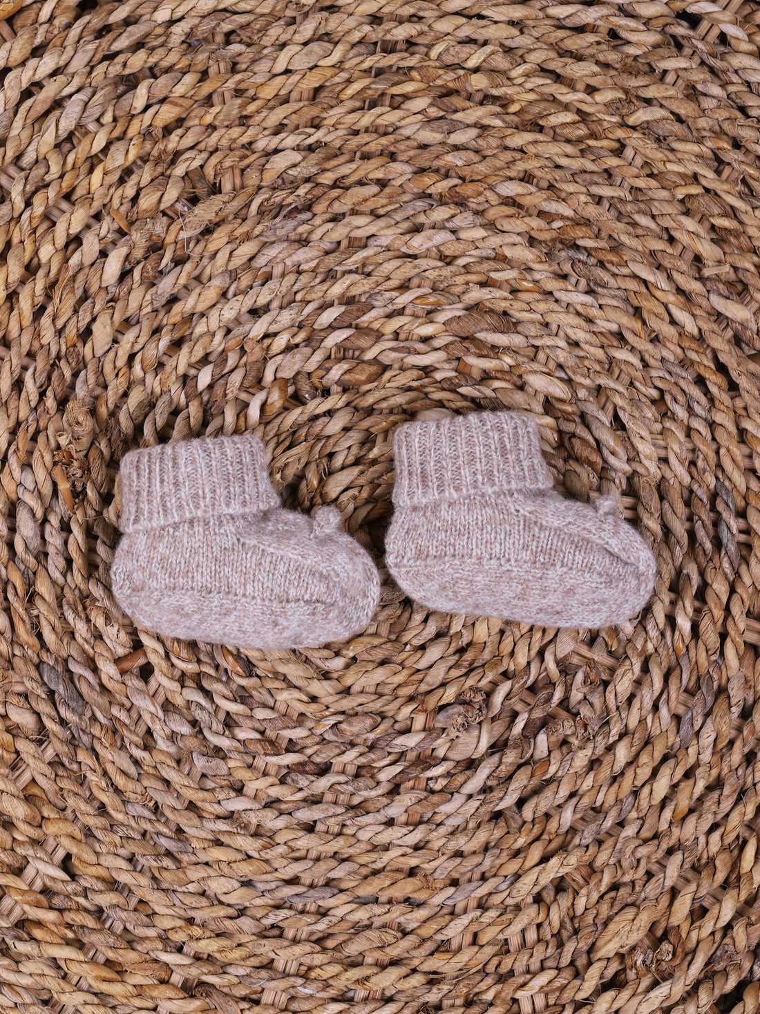 Carapins Tricotados em Lã Merino
