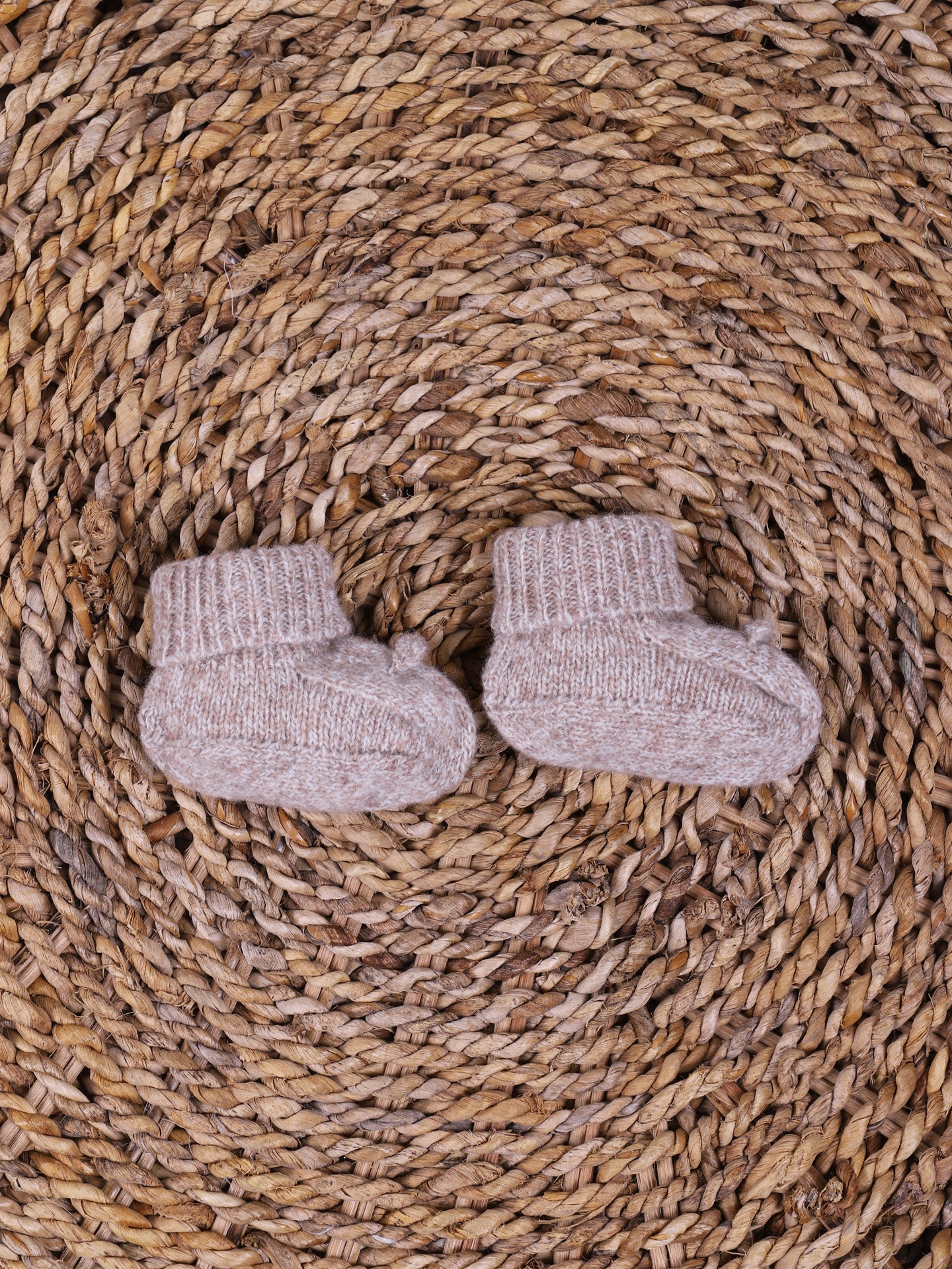 Carapins Tricotados em Lã Merino
