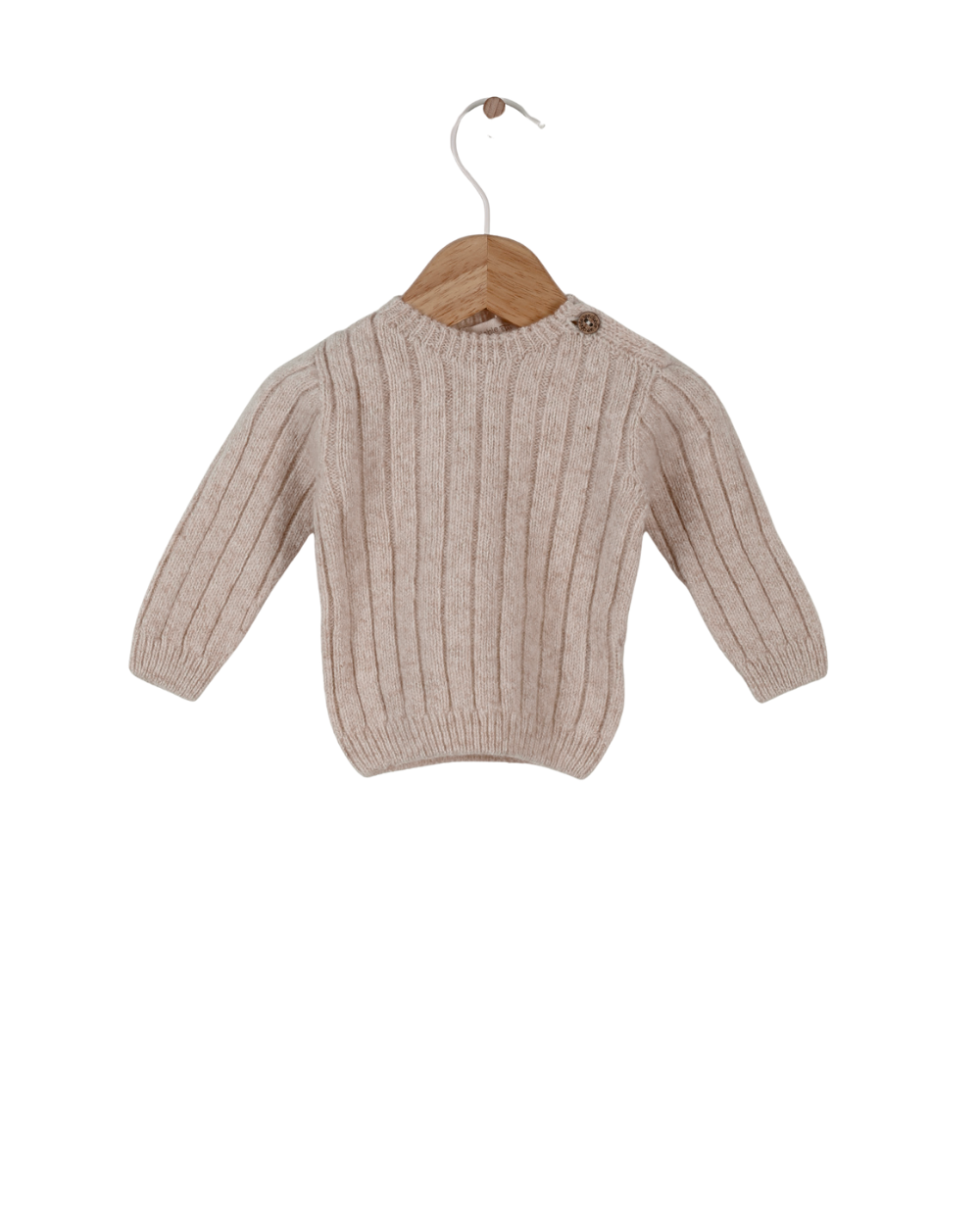 Camisola Tricotada em Lã Merino