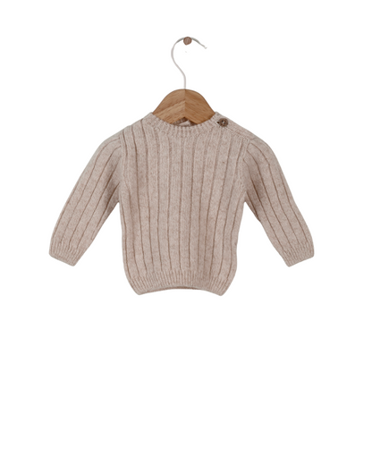 Camisola Tricotada em Lã Merino