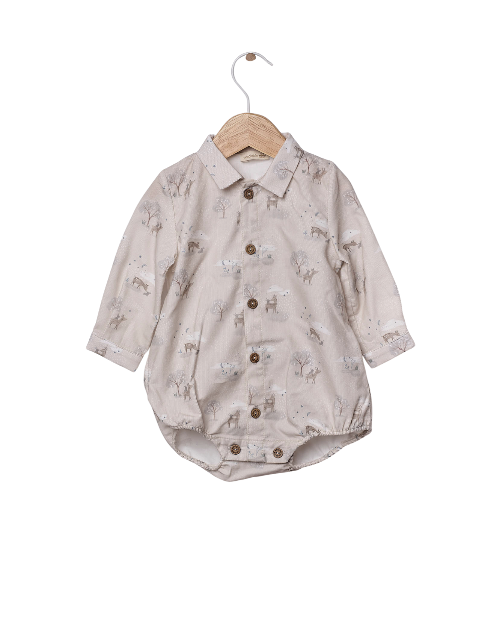 Body Camisa Animais da Floresta
