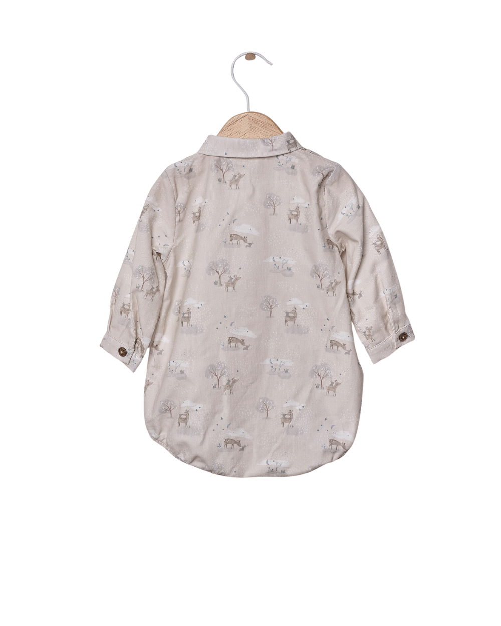 Body Camisa Animais da Floresta