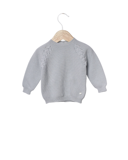 Camisola Tricotada em Lã Merino