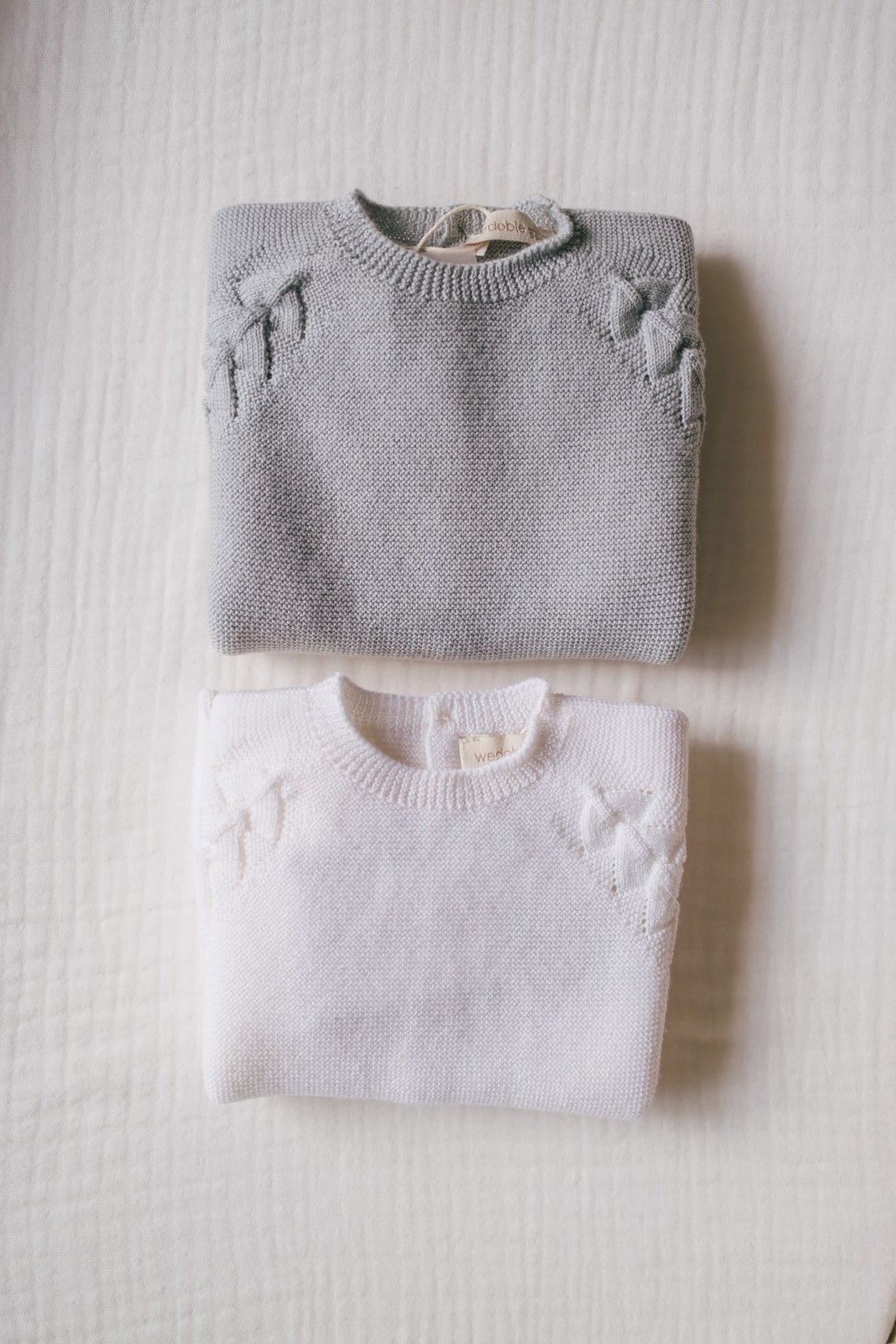 Pull tricoté en laine mérinos