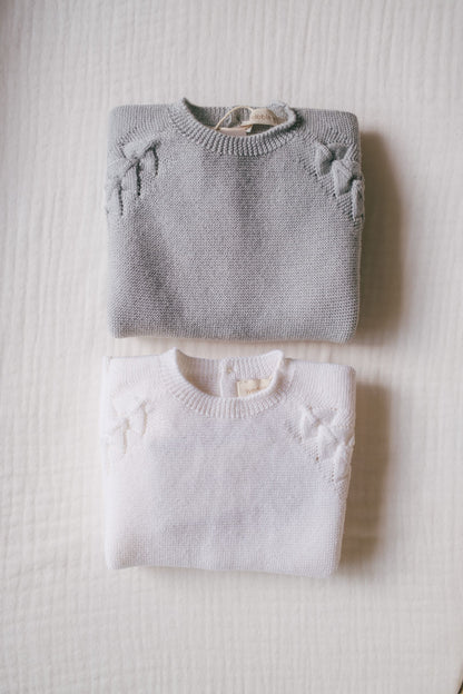 Pull tricoté en laine mérinos
