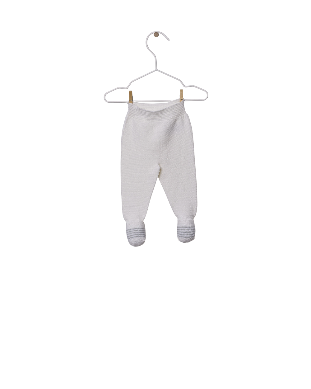Striped Knitted Footed Trousers