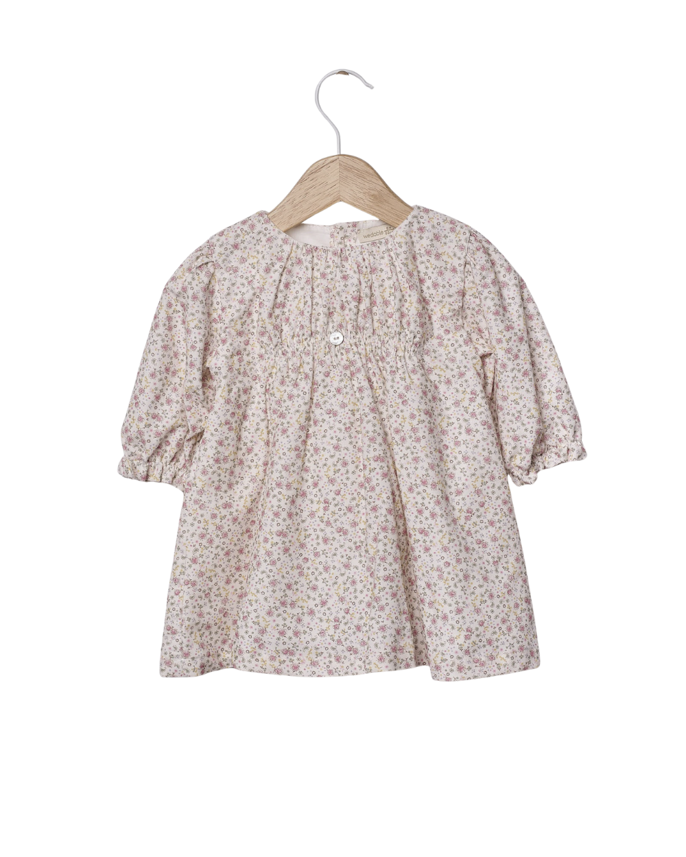 Vestido Tecido Florido