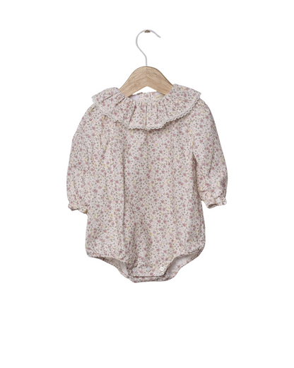 Body Blusa Tecido Florido