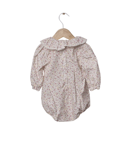 Body Blusa Tecido Florido