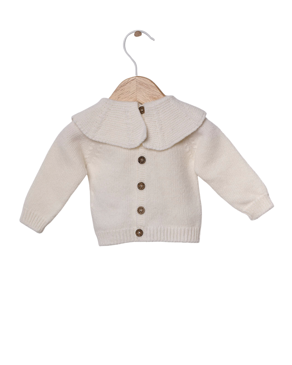 Camisola com Gola Folho Lã Merino