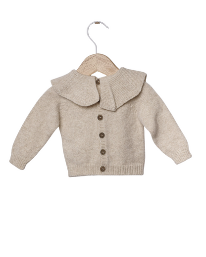 Camisola com Gola Folho Lã Merino