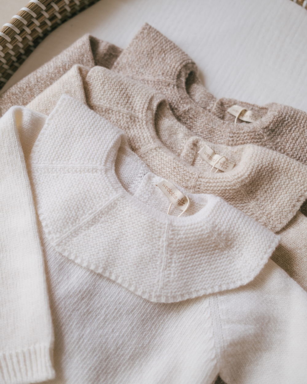 Camisola com Gola Folho Lã Merino