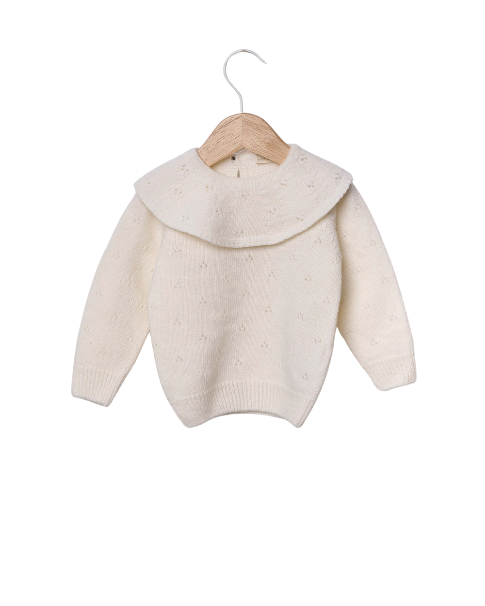 Camisola Gola Tricotada em Lã Merino
