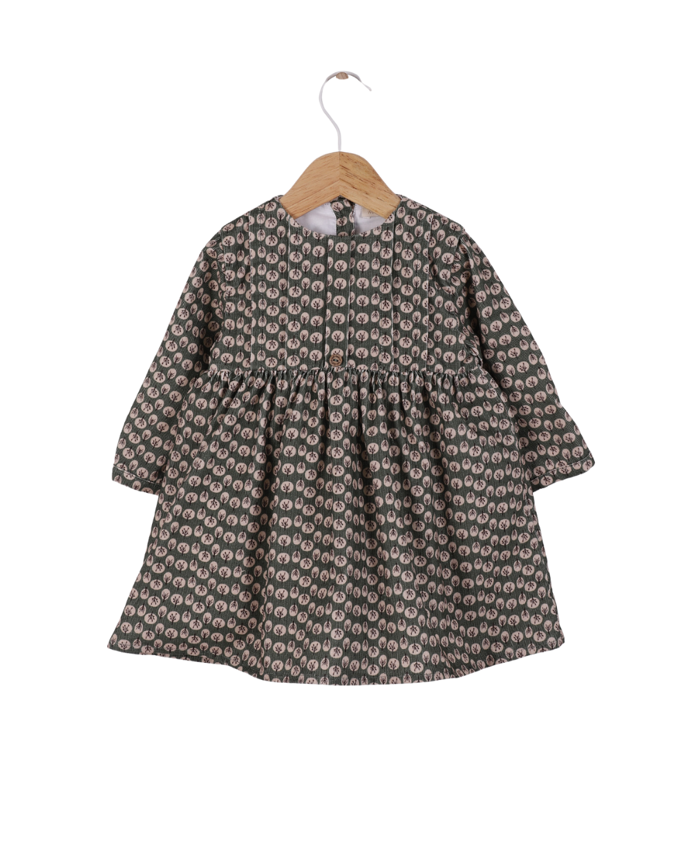 Vestido Florido em Bombazine