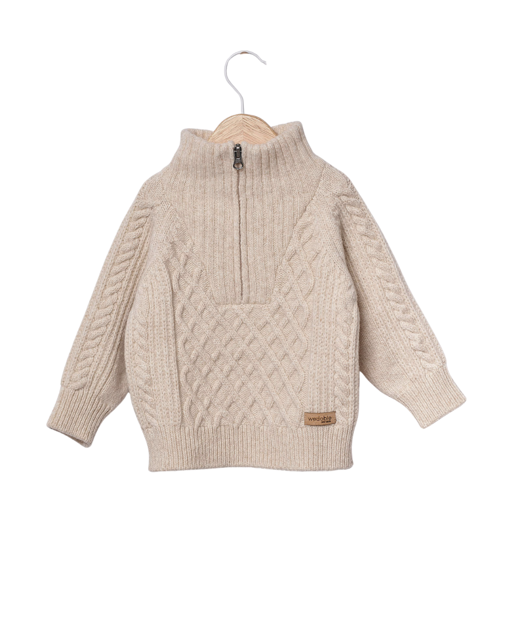 Camisola Tricotada com Fecho