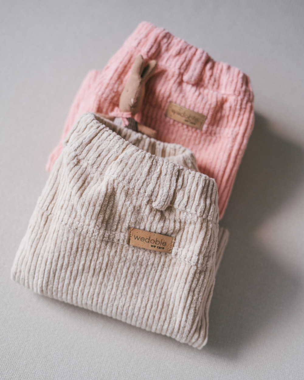 Wide Corduroy Skirt