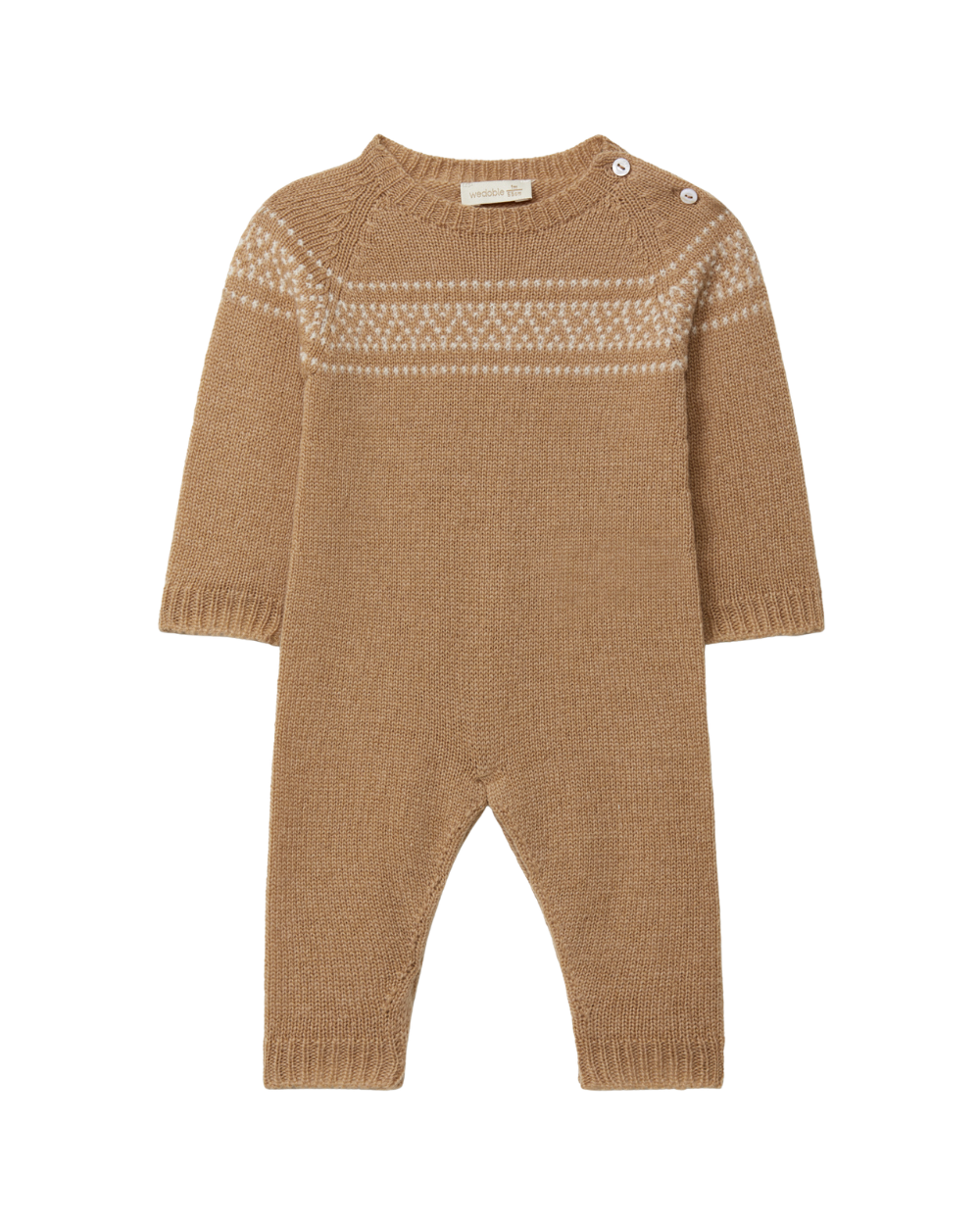 Babygrow Jacquard Lã | Cute and Sweet