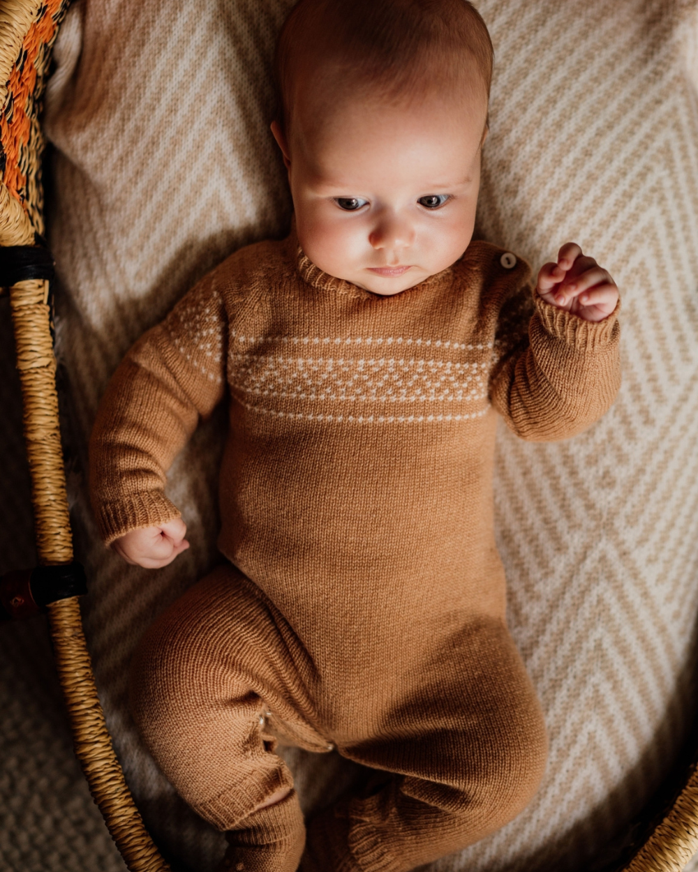 Babygrow Jacquard Lã | Cute and Sweet