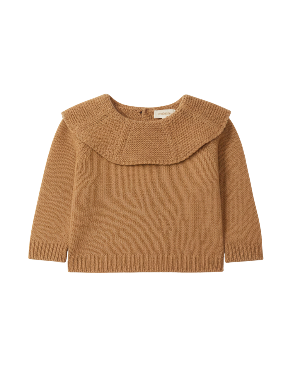 Camisola Tricotada Gola de Folho | Winter Glow