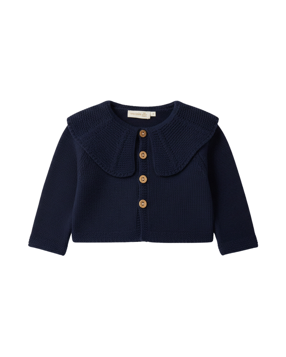 Casaco Gola Tricotado em Lã Merino | Winter Glow