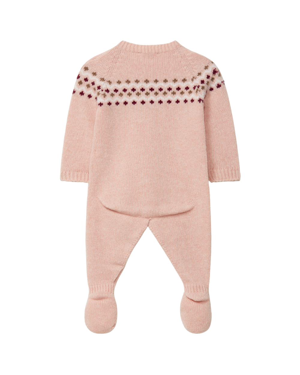 Babygrow Jacquard Lã Merino | Storie D&