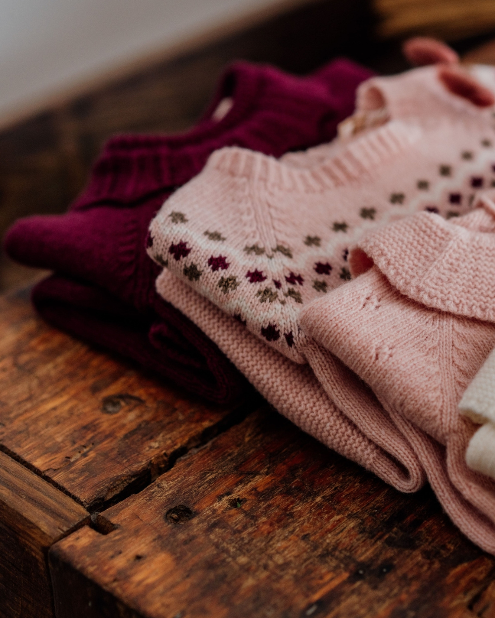 Babygrow Jacquard Lã Merino | Storie D&