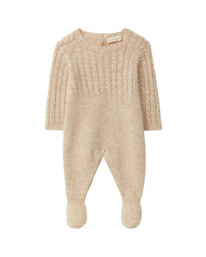 Babygrow Tricotado Efeito Trança | Sweet Autumn