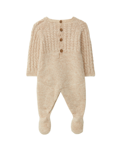 Babygrow Tricotado Efeito Trança | Sweet Autumn