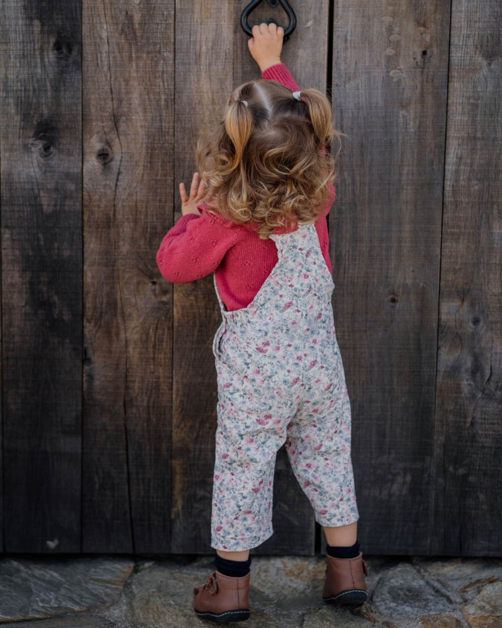 Jardineira Bombazine Estampado Floral | Cosy