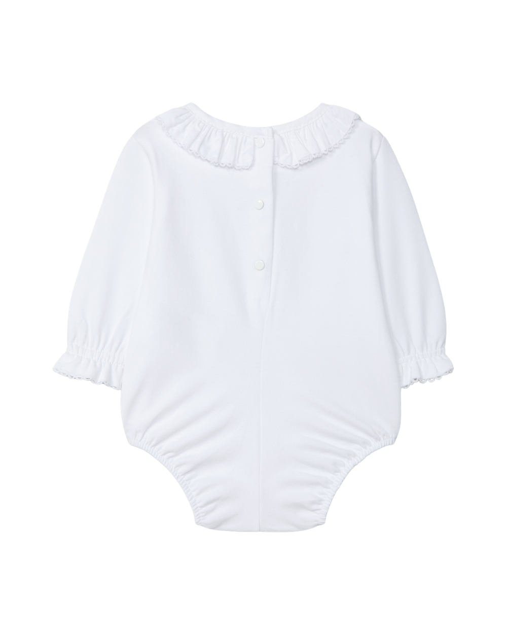 Body Manga Comprida Gola Folho Picueta | Baby