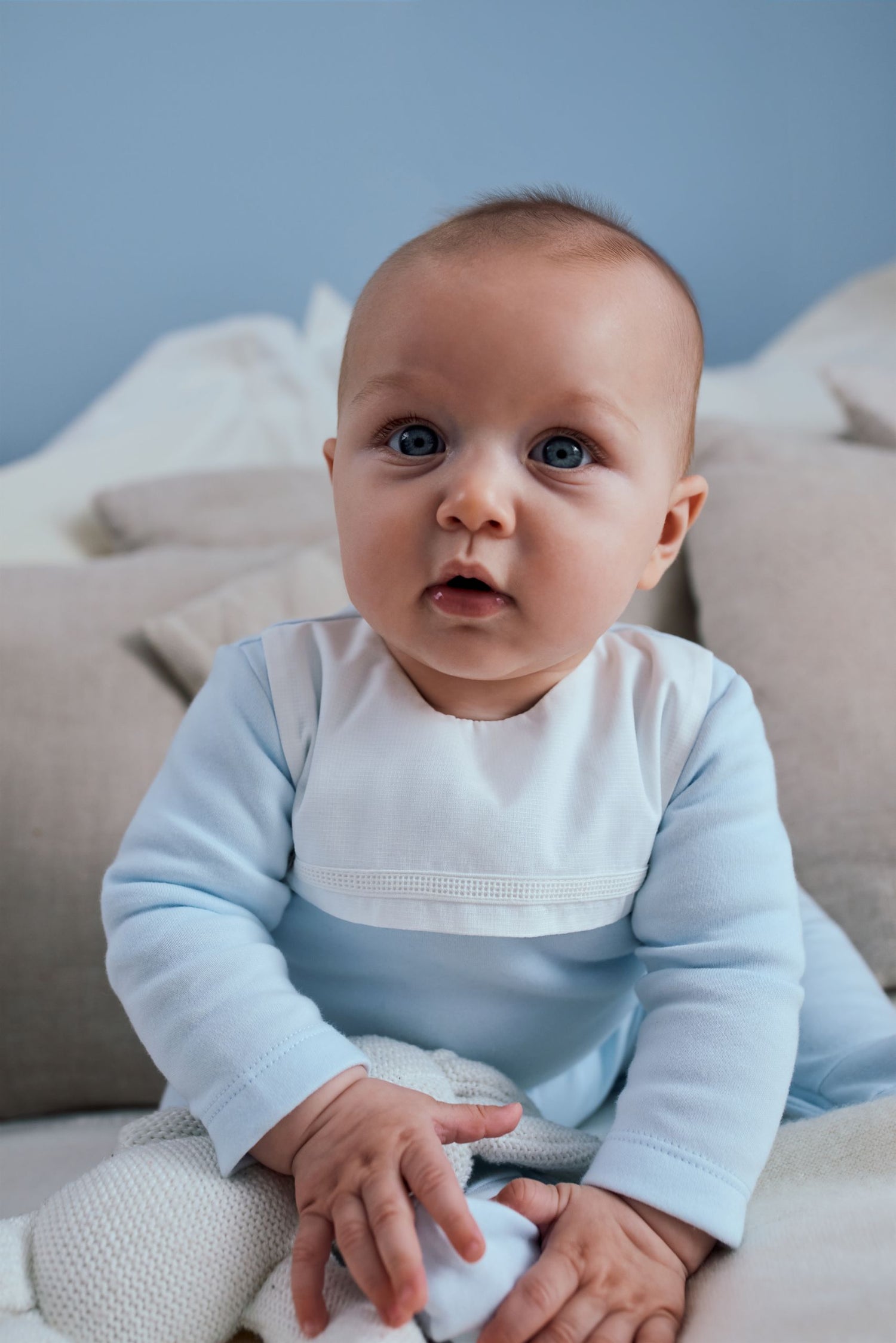 Babygrow sem Gola Fita Bordada
